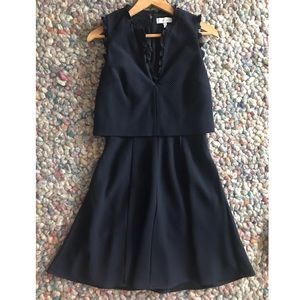 Reiss Fit & Flare Navy dress